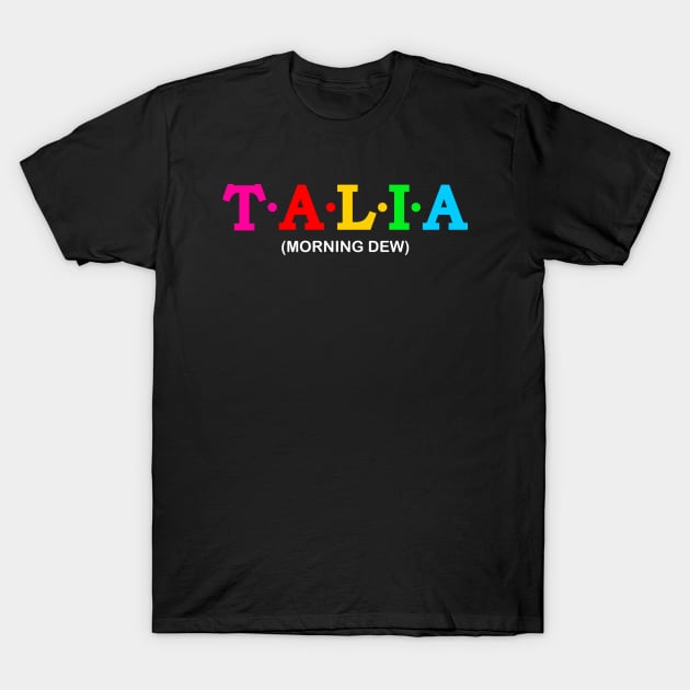 Talia - Morning Dew. T-Shirt by Koolstudio